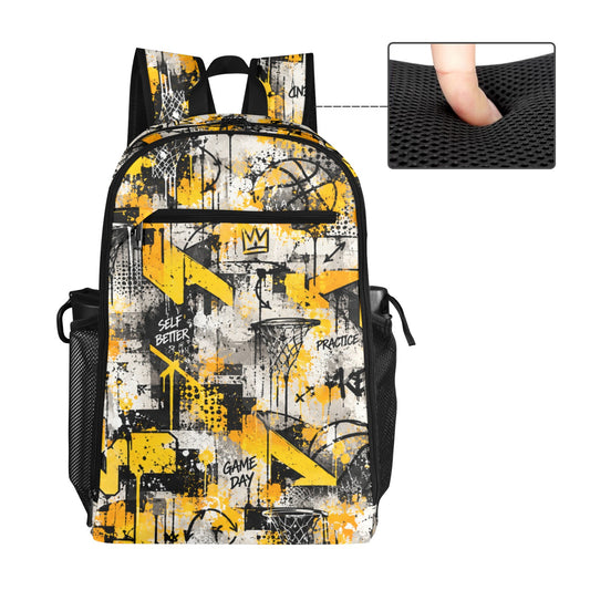 Relentless Backpack - Large Yellow/Grey