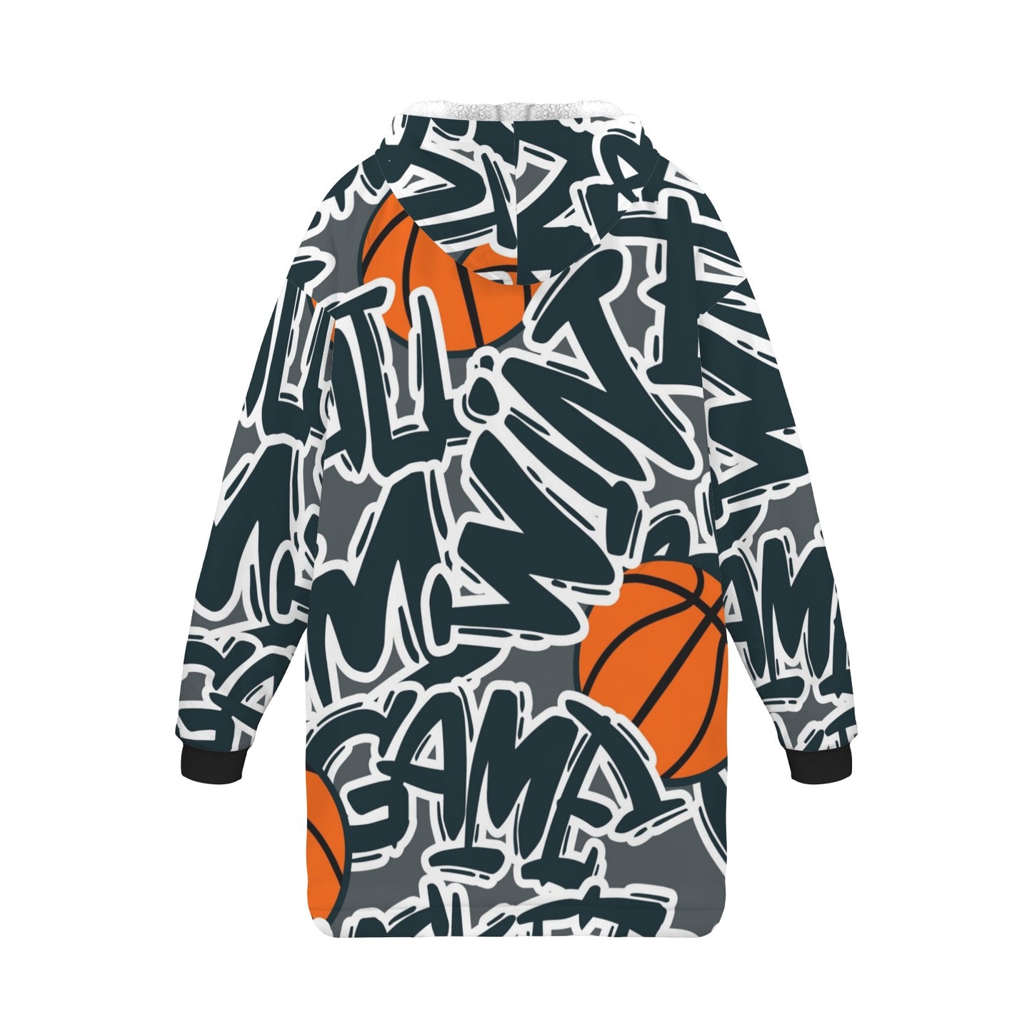 "Chill" Basketball Hoodie Blanket