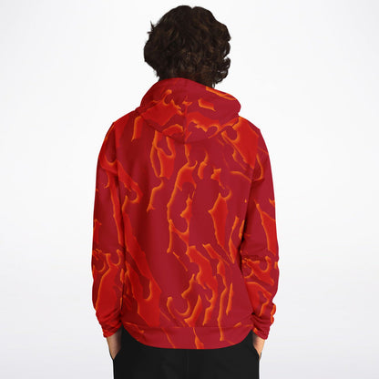 Shifted Adult Hoodie - Red