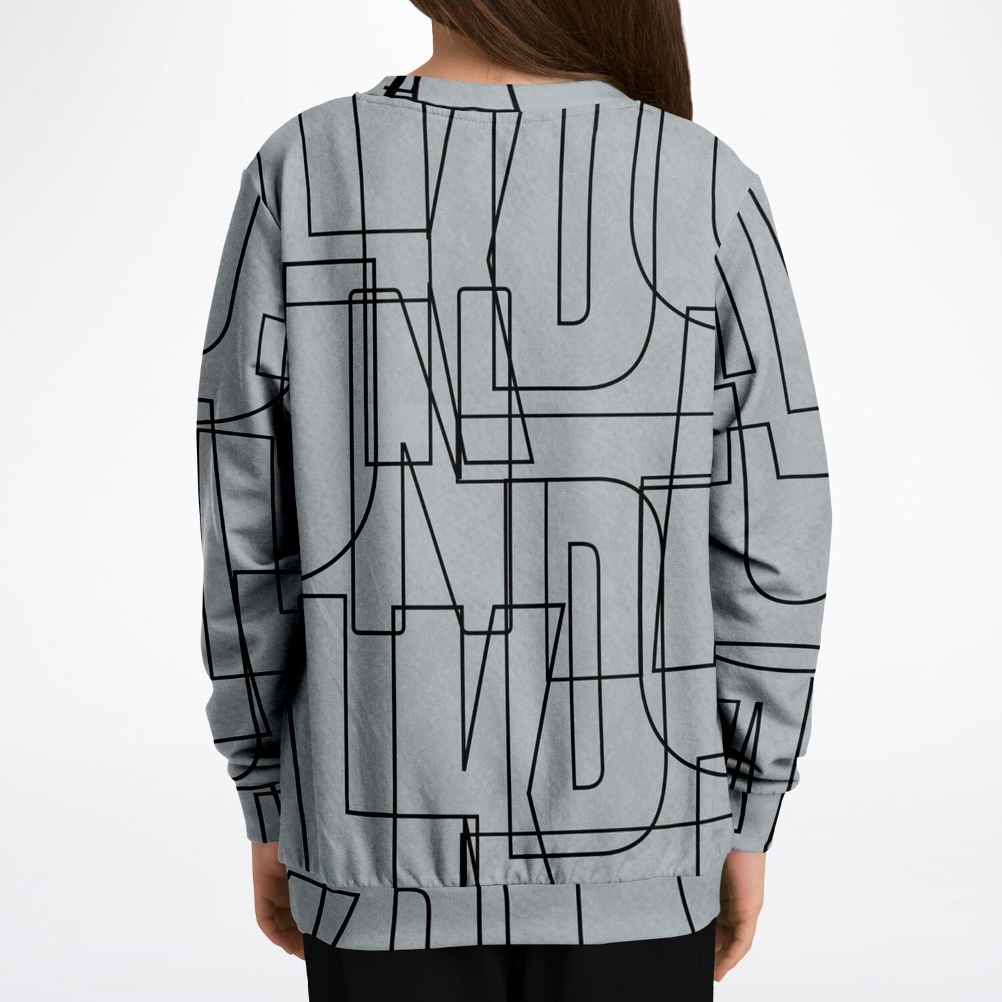 Duntalk "Gridlock" Youth Basketball Sweatshirt – Grey