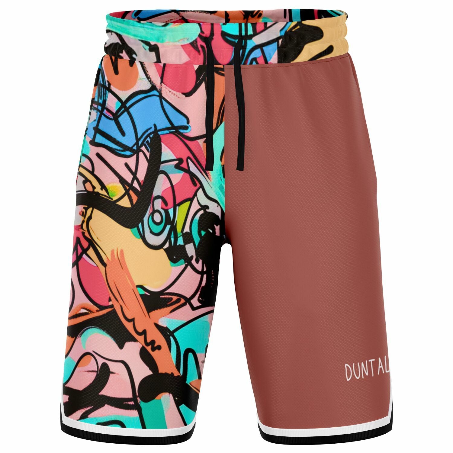 Duntalk "One Stop" Basketball Classic Shorts - Mauve Subliminator