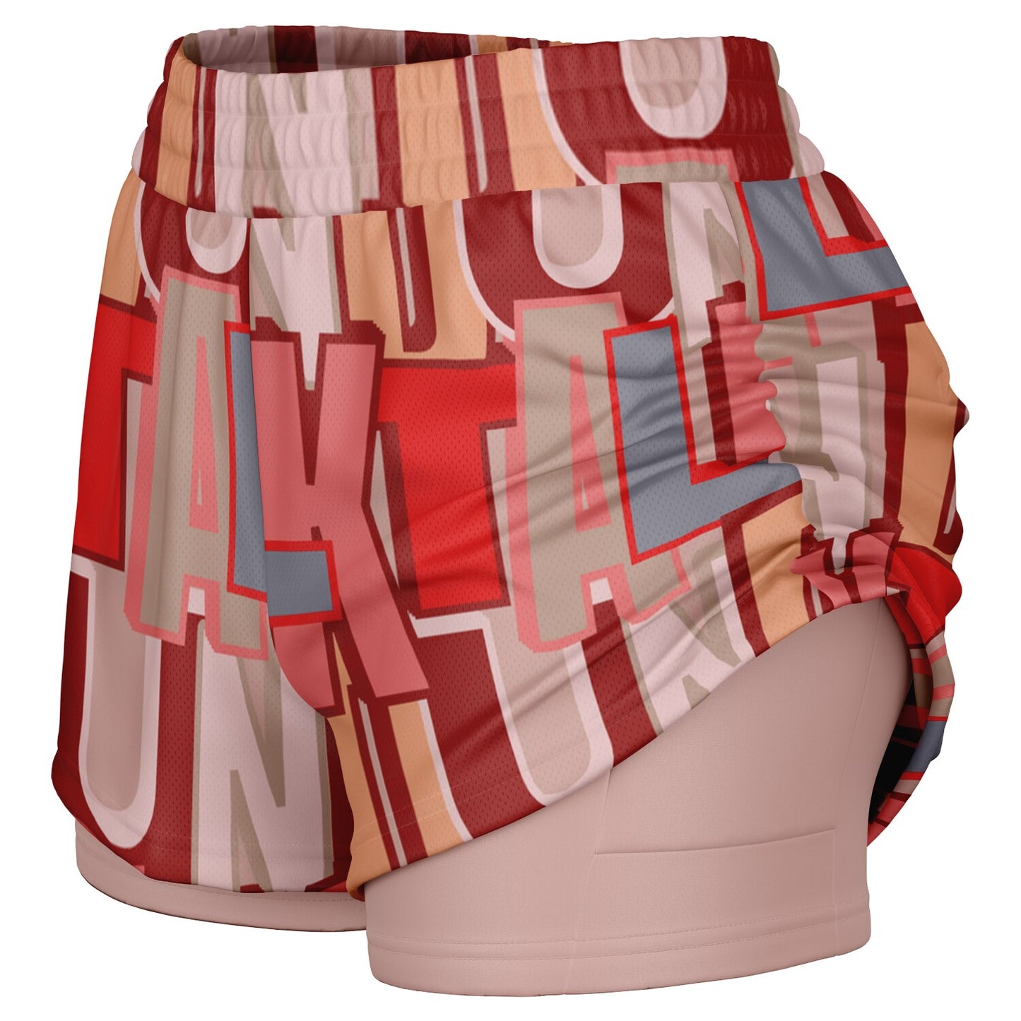 Zone basketball shorts underlying Reverse