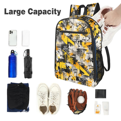 Relentless Backpack - Large Yellow/Grey