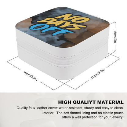 No Days Off Drip Lock Jewelry Box - Smoke
