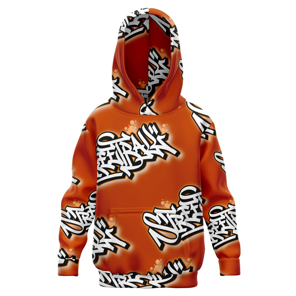 Streetball Youth Basketball Hoodie - Sunset