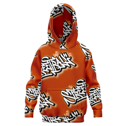 "Streetball" Youth Basketball Hoodie - Sunset