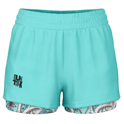 Heat Check Women's 2-in-1 Shorts  Reverse