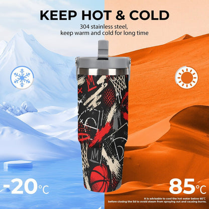 Rim Check Tumbler - Black/Red