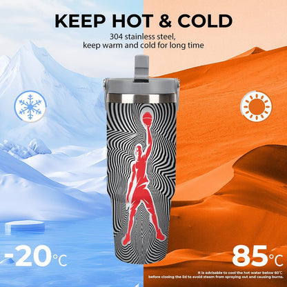 Duntalk Insulated Water Bottle - Hoop Dreams