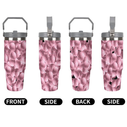 Basketball Tumbler - Pink