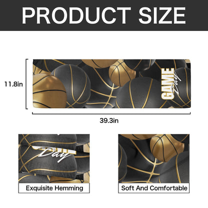 Duntalk "Game Day" Workout Towel - Gold e-joyer