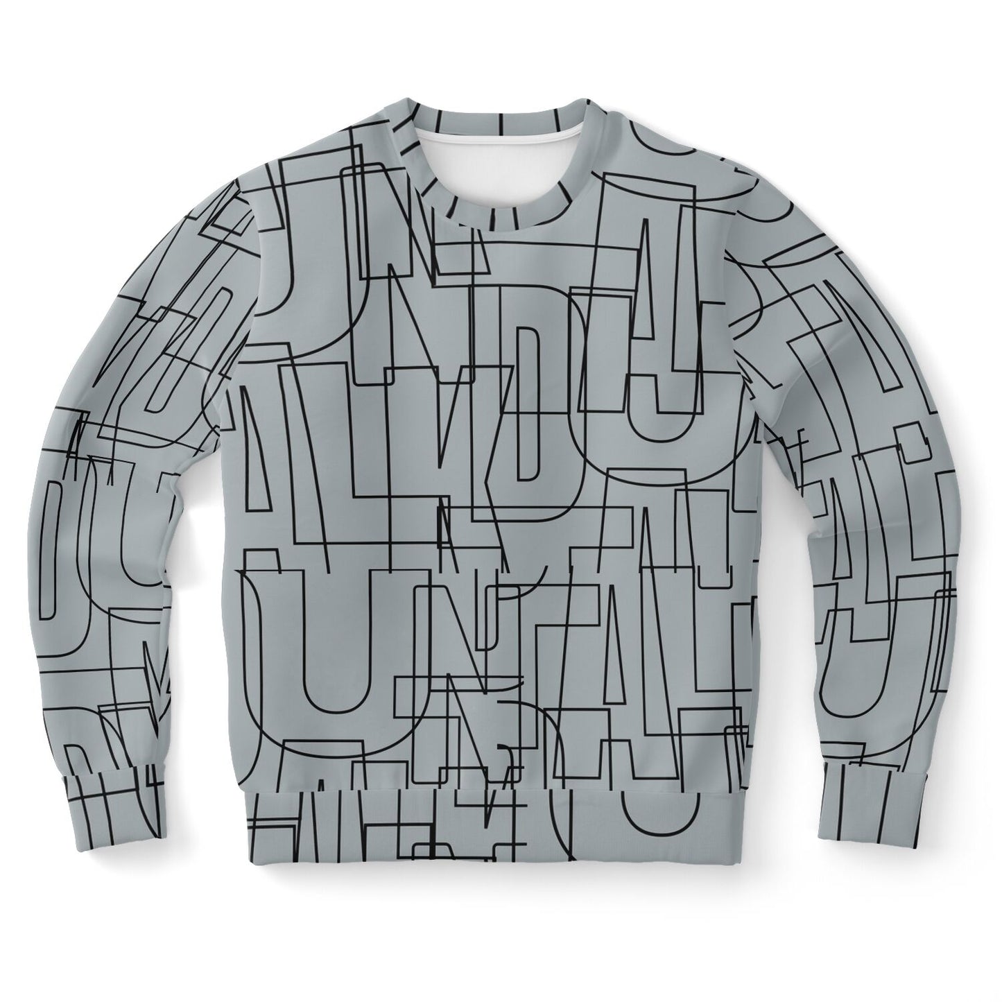 Duntalk "Gridlock" Adult Sweatshirt - Grey Subliminator