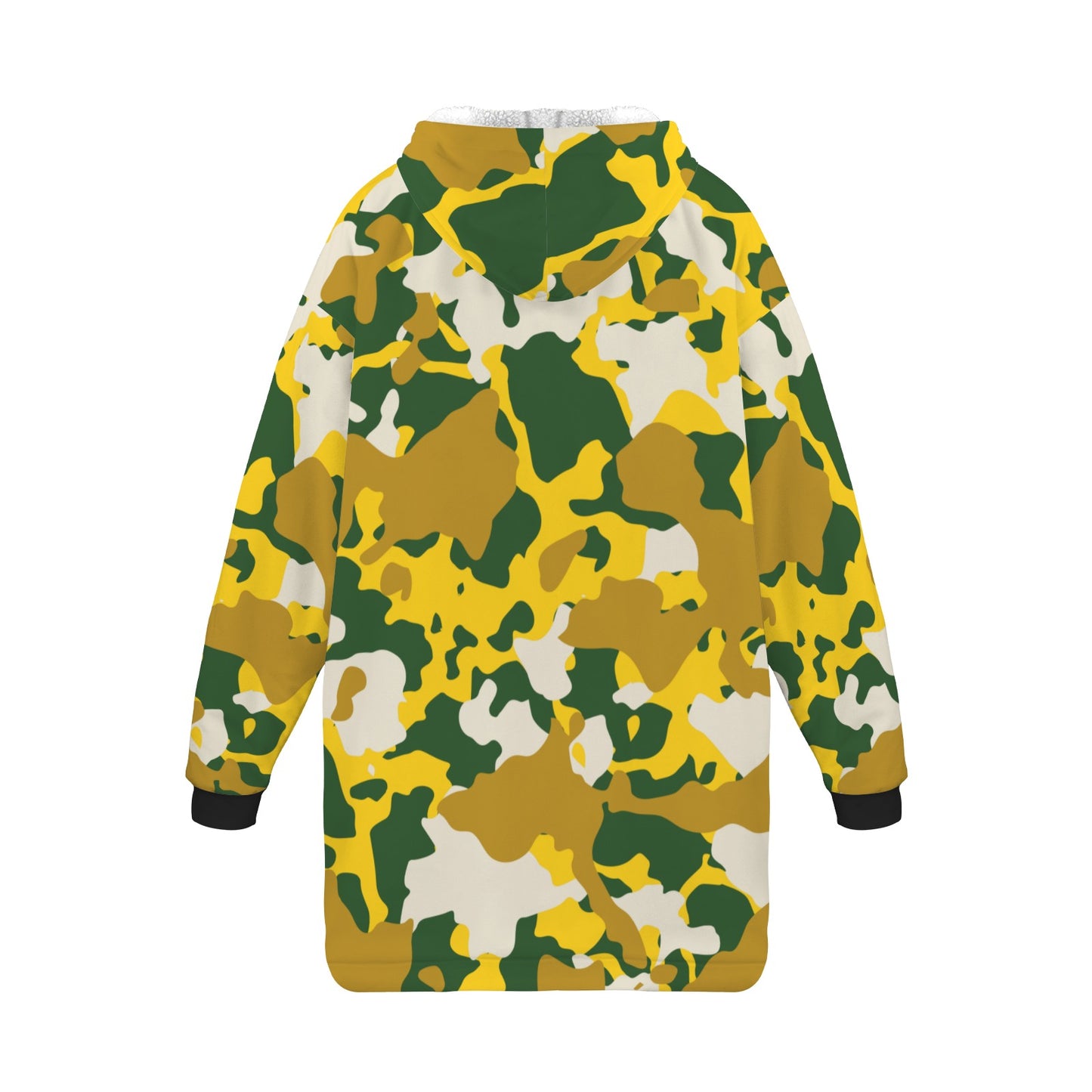 "Bench Mob" Basketball Hoodie Blanket - Green