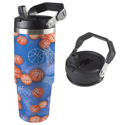 Duntalk Insulated Water Bottle - Basketball