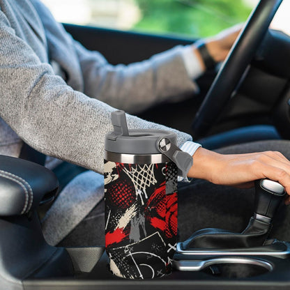 Rim Check Tumbler - Black/Red