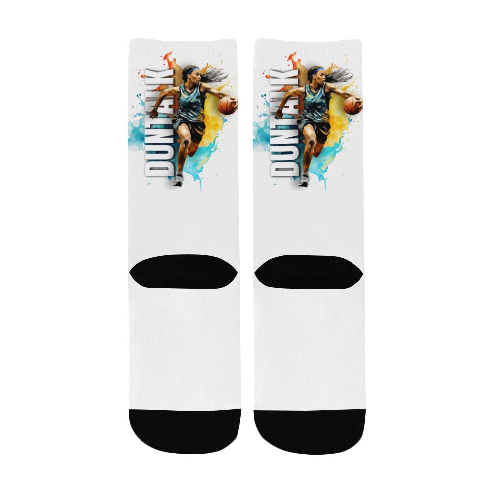 "GameHER" 5 Basketball Youth Socks