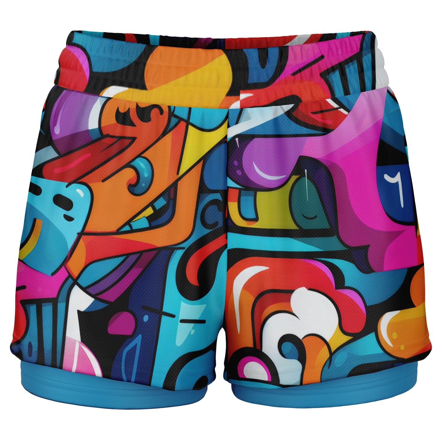 One Stop Basketball Women's 2-in-1 Shorts - Reverse