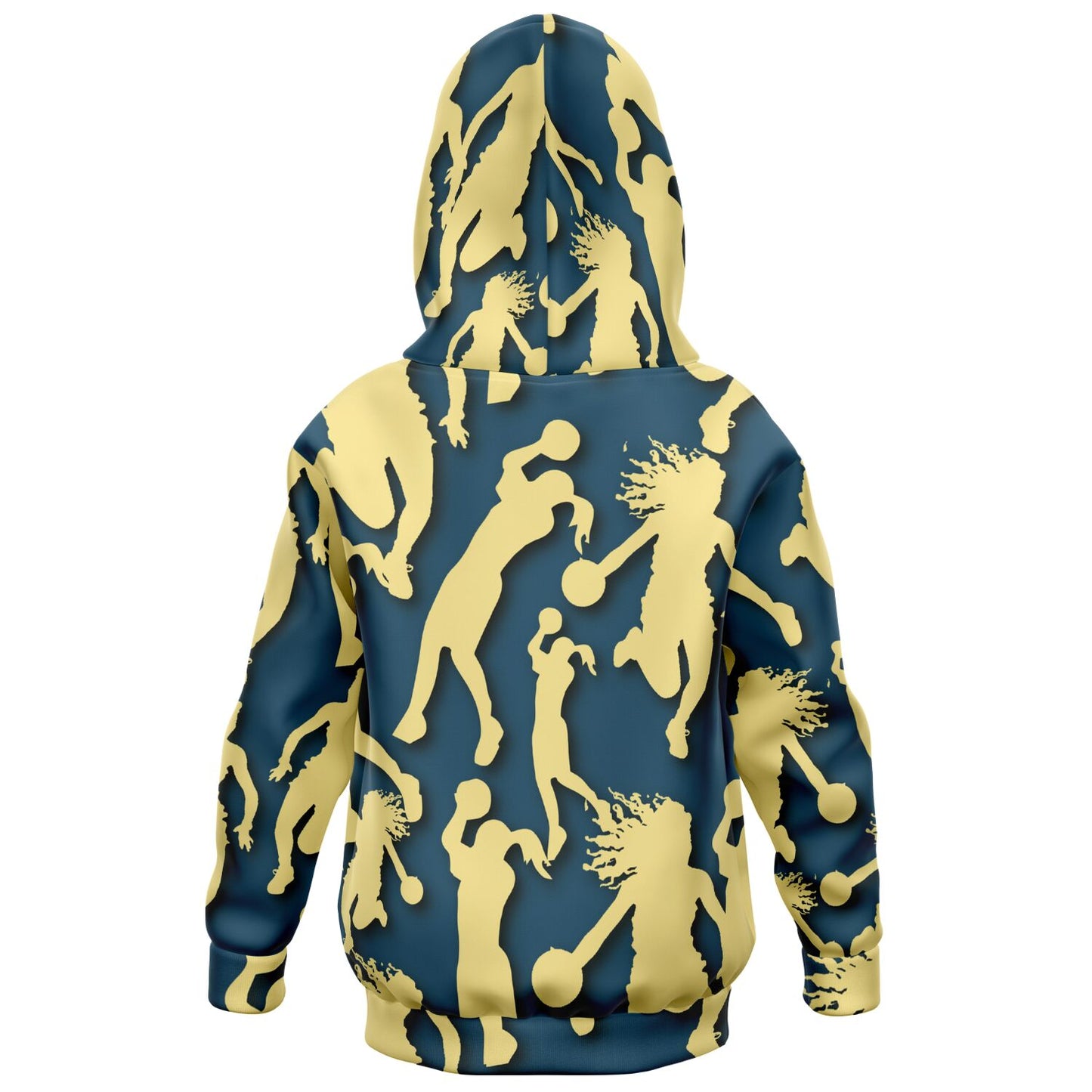 Tempo Girl's Basketball Kids Hoodie  Navy