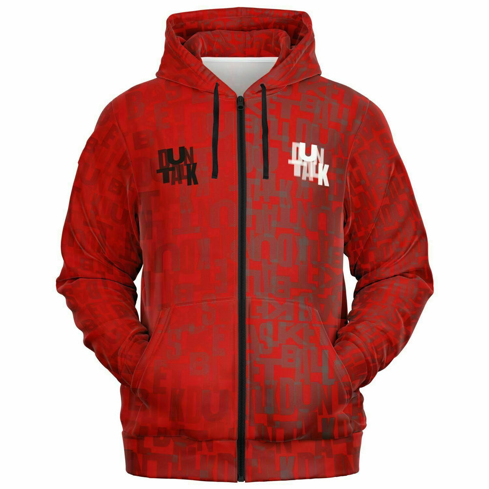 Duntalk "Court Vision" Zip-Up Hoodie - Dual Subliminator