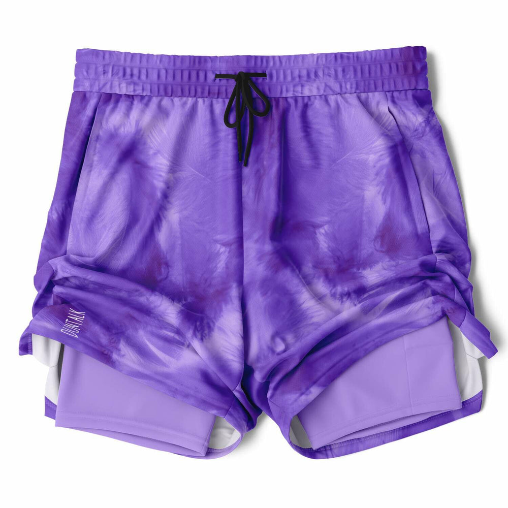Duntalk "Reflections" 2-in-1 Basketball Shorts Subliminator