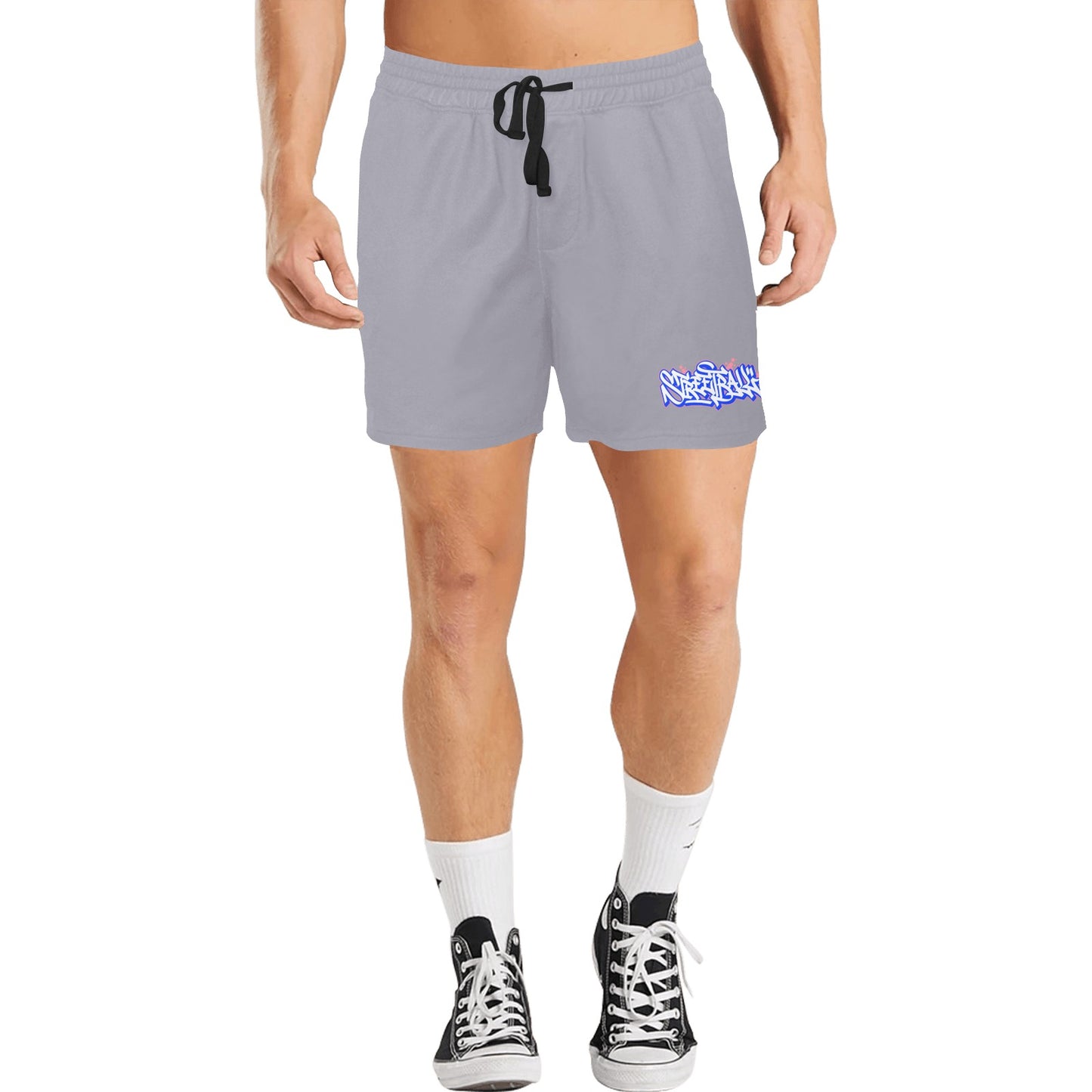 Duntalk "Streetball" Mid-Length Shorts Grey