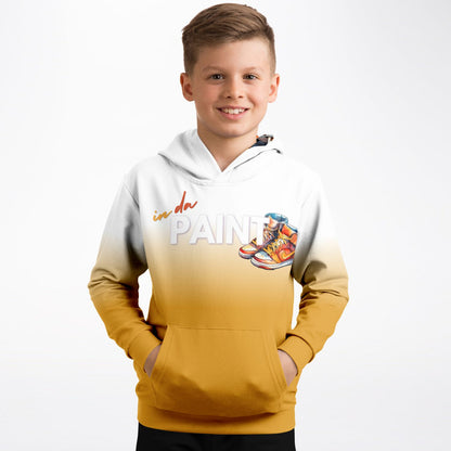 "Fade" Youth Hoodie Orange