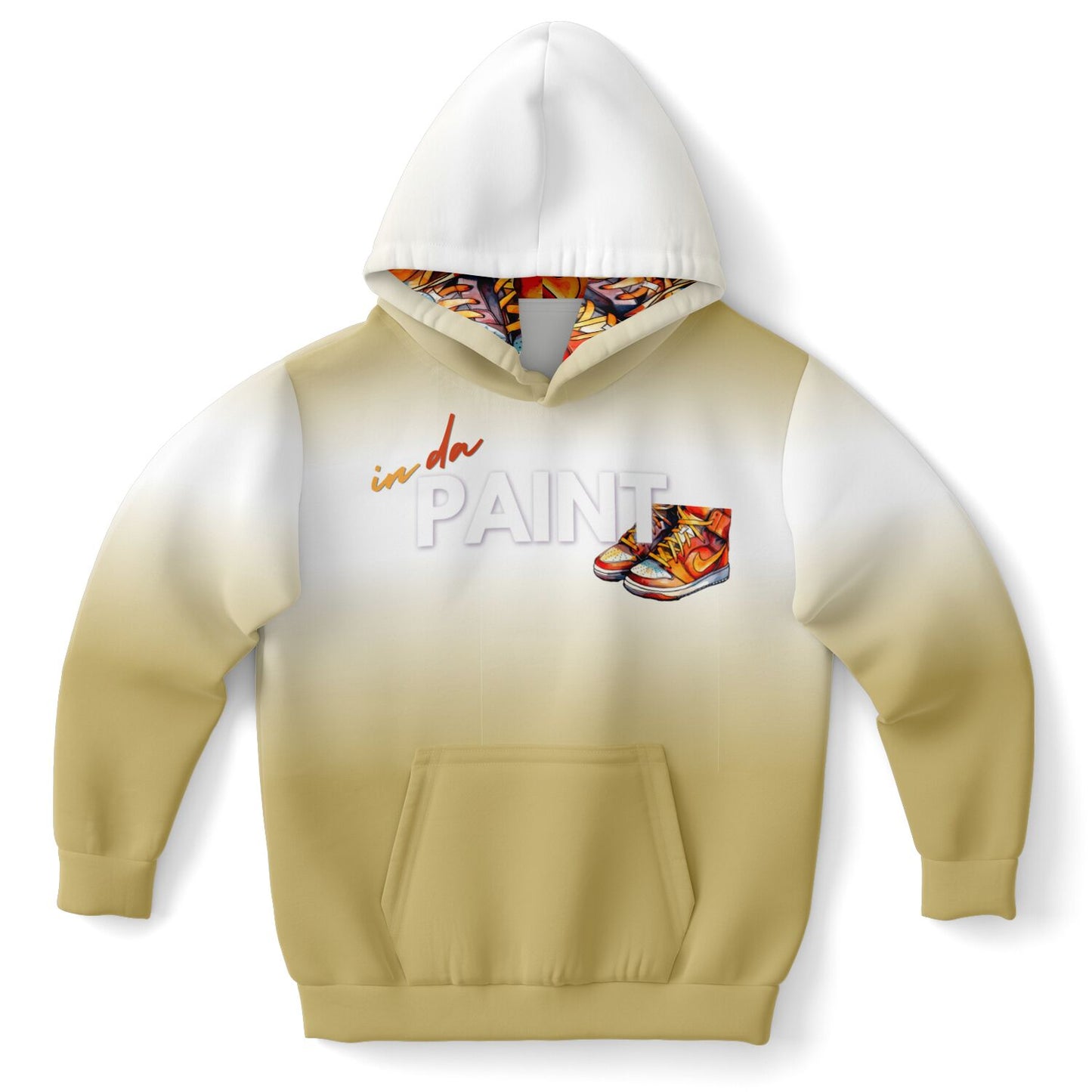 "Fade" Youth Hoodie-  Sand