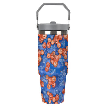 Duntalk Insulated Water Bottle - Basketball