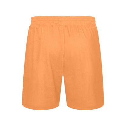Duntalk "Doodle" Mid-Length Shorts Orange