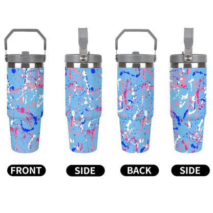 Splatter Tumbler - Blue