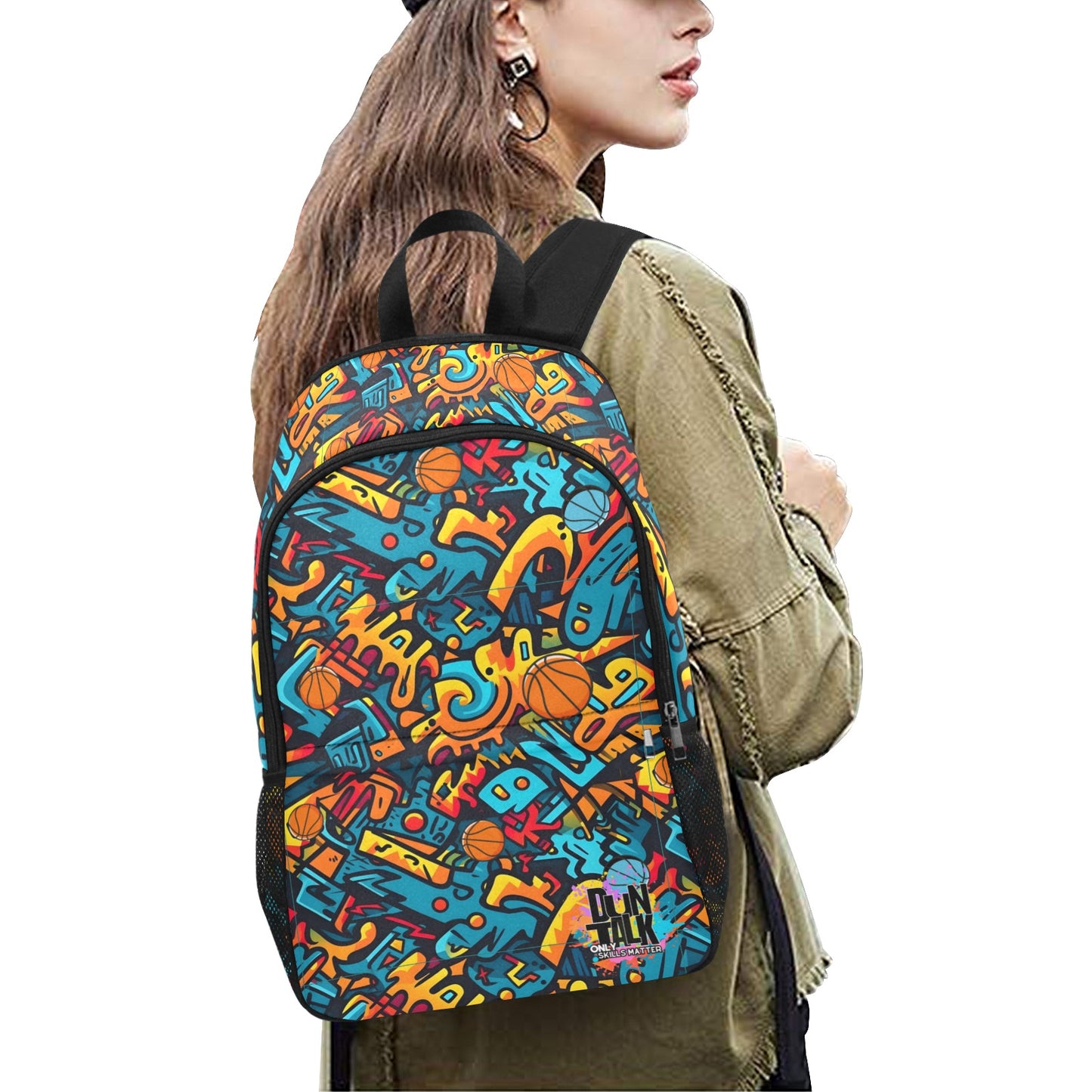 "Paint" Small Backpack - Pipes