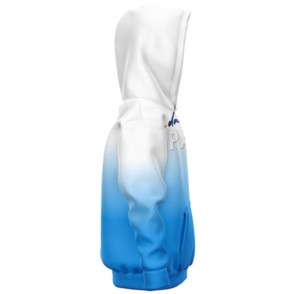 "Fade" Youth Hoodie Blue