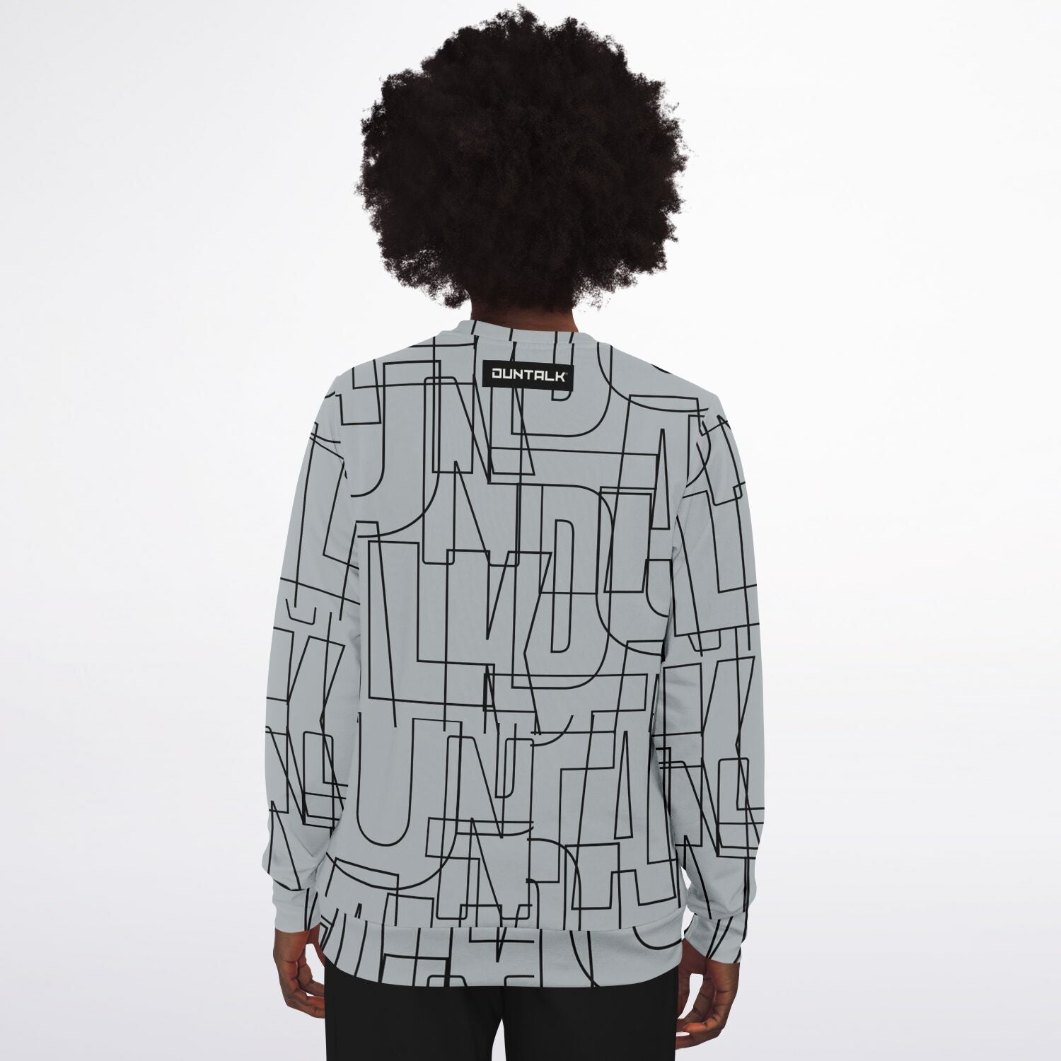 Duntalk "Gridlock" Adult Sweatshirt - Grey Subliminator