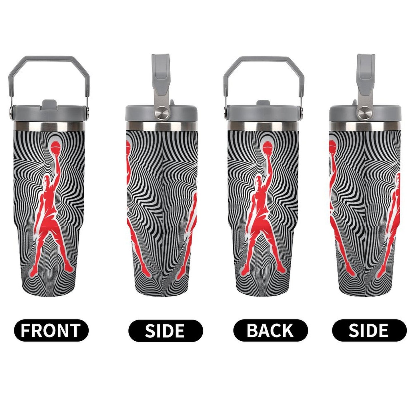 Duntalk Insulated Water Bottle - Hoop Dreams