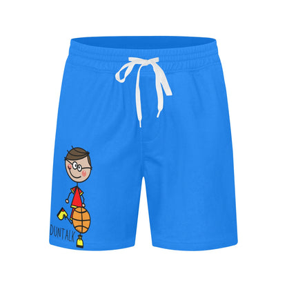 Duntalk "Doodle" Mid-Length Shorts Blue