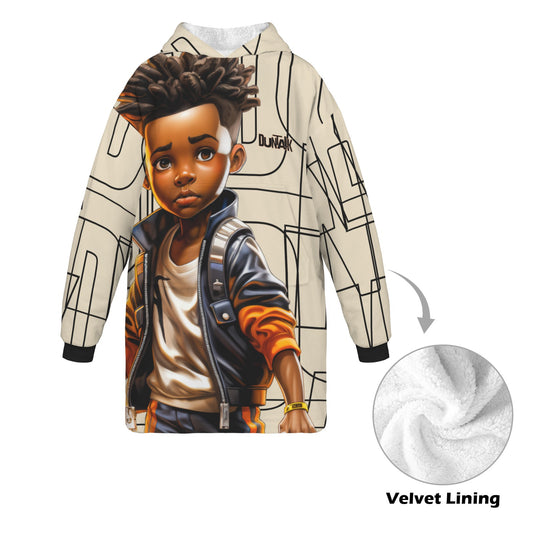 Duntalk "Lil Man" Blanket Hoodie - 1 e-joyer