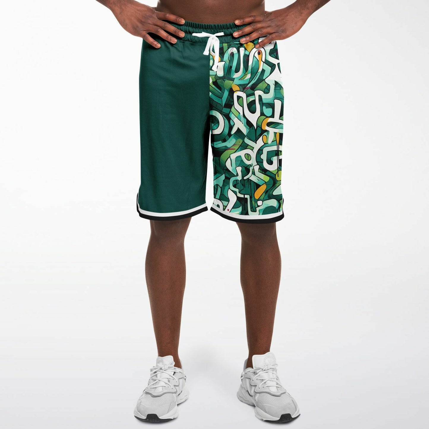 "One Stop" Classic Basketball Shorts