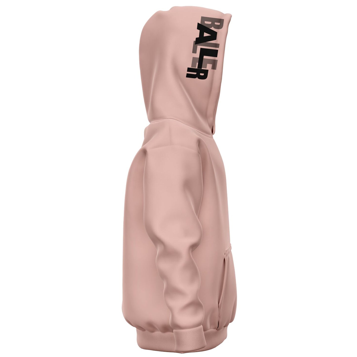 Duntalk "Gridlock" Youth Basketball Hoodie - Pink Subliminator