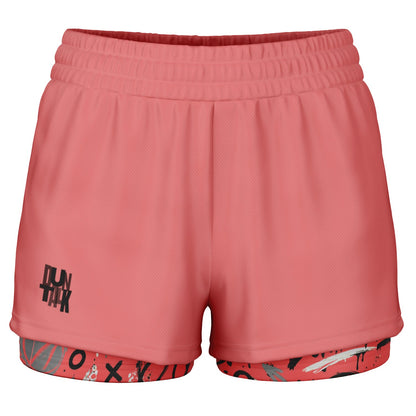 Chaos 2 in 1 Women's Shorts Reverse