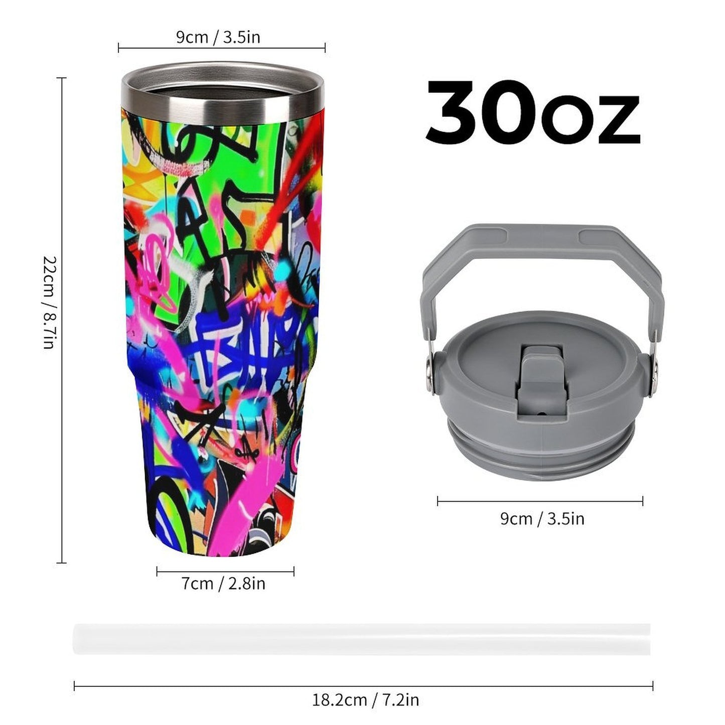 Graffiti Tumbler - Level