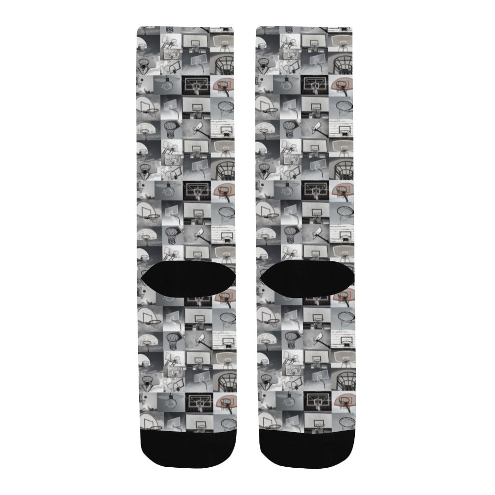 "All Net" Basketball Adult Socks
