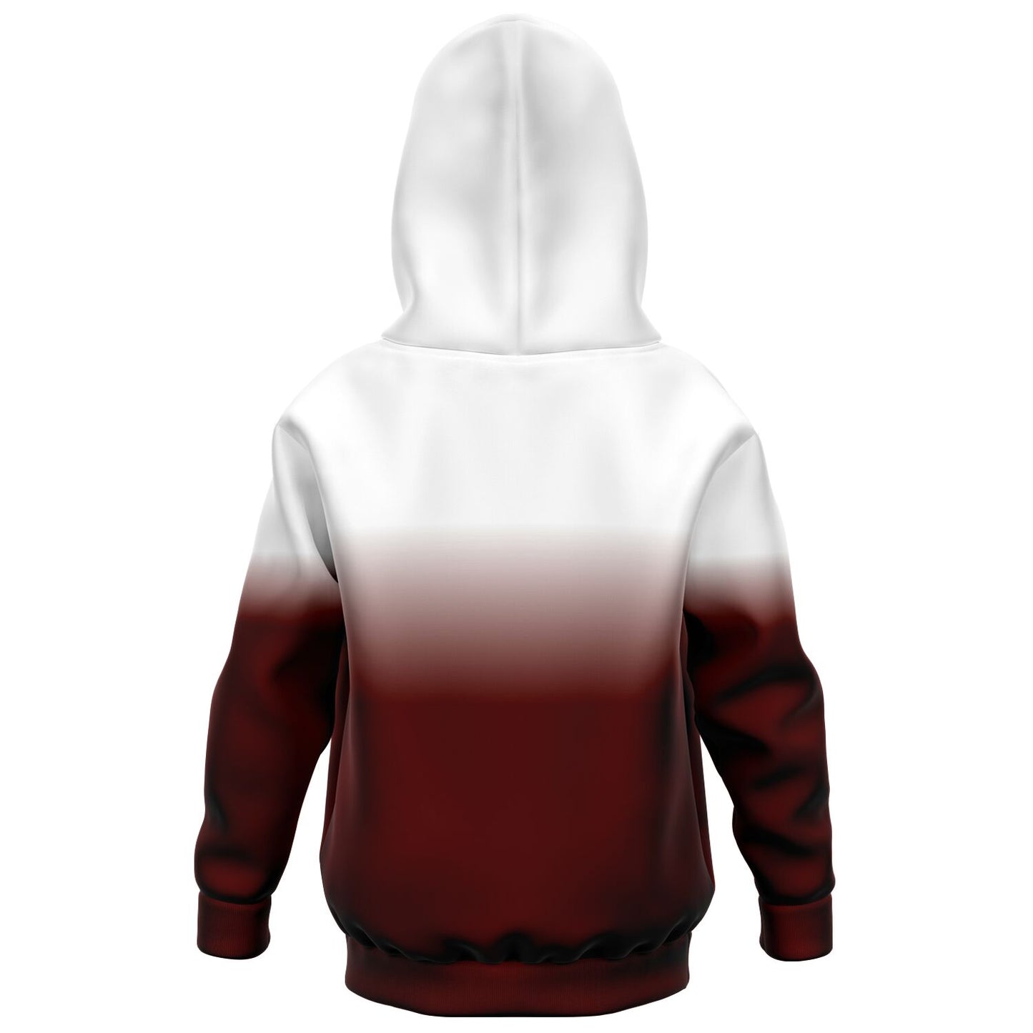 "Fade" Youth Hoodie Burgundy