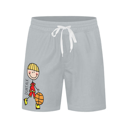 Duntalk "Doodle" Mid-Length Shorts - Grey