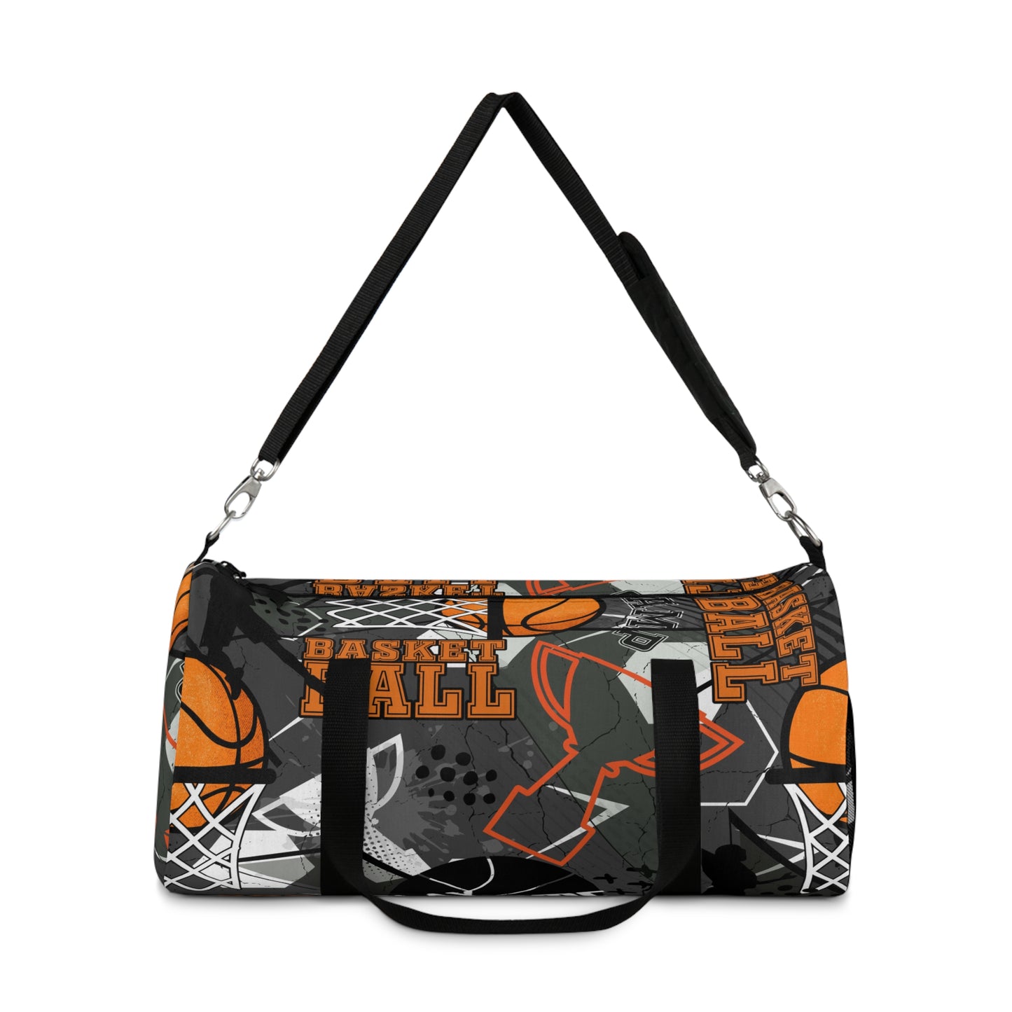 "Hustle" Basketball Duffel Bag
