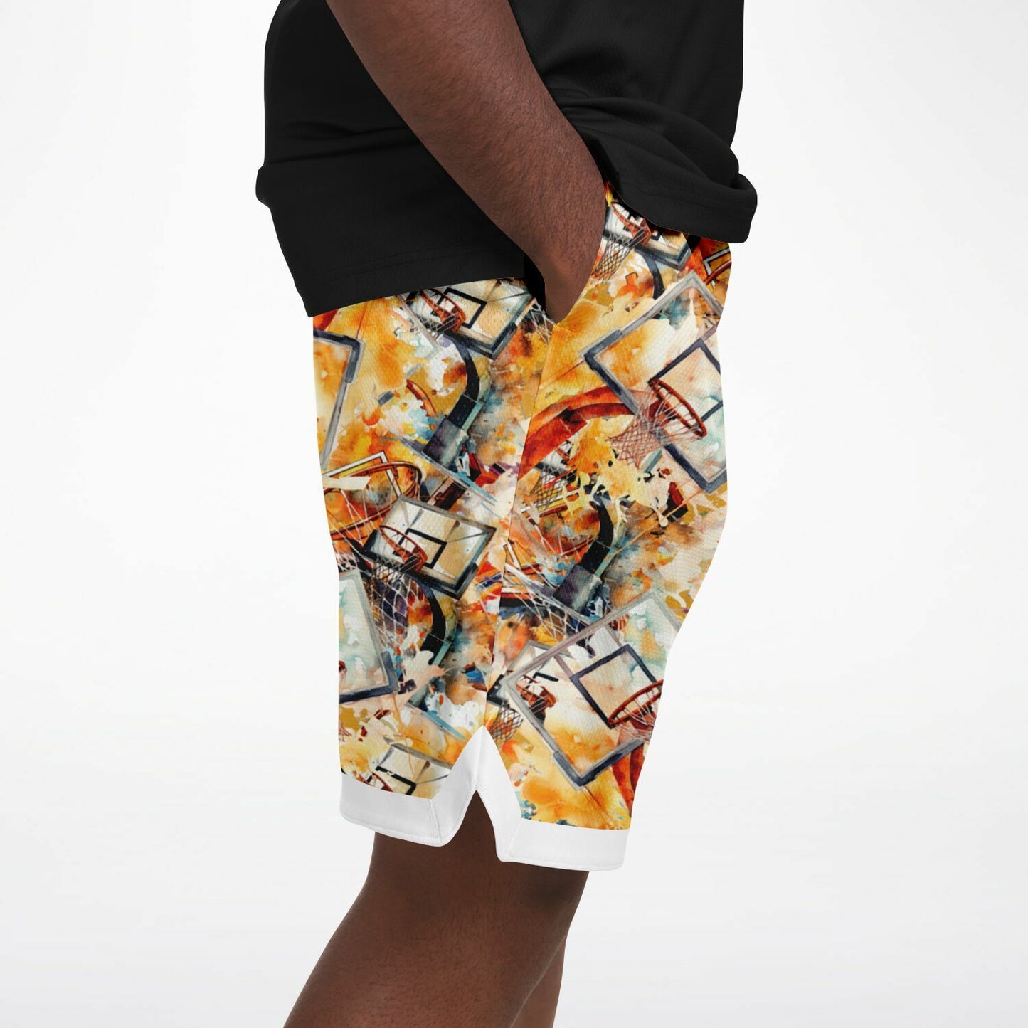 "Paint" Classic Basketball Shorts