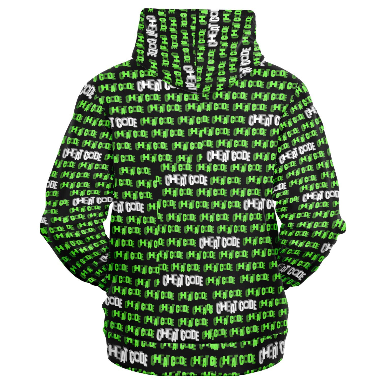 Duntalk "Cheat Code" Athletic Zip-Up Hoodie - shine kind Subliminator