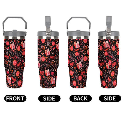 Sketchbook Tumbler - Black/Red