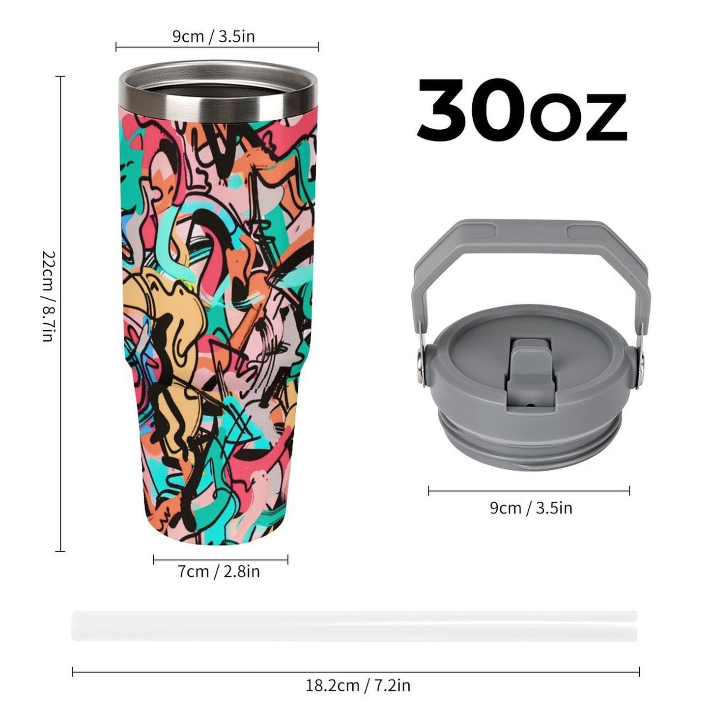 One Stop Tumbler - Peach