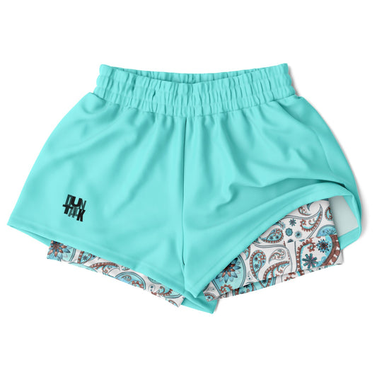 Heat Check Women's 2-in-1 Shorts  Reverse