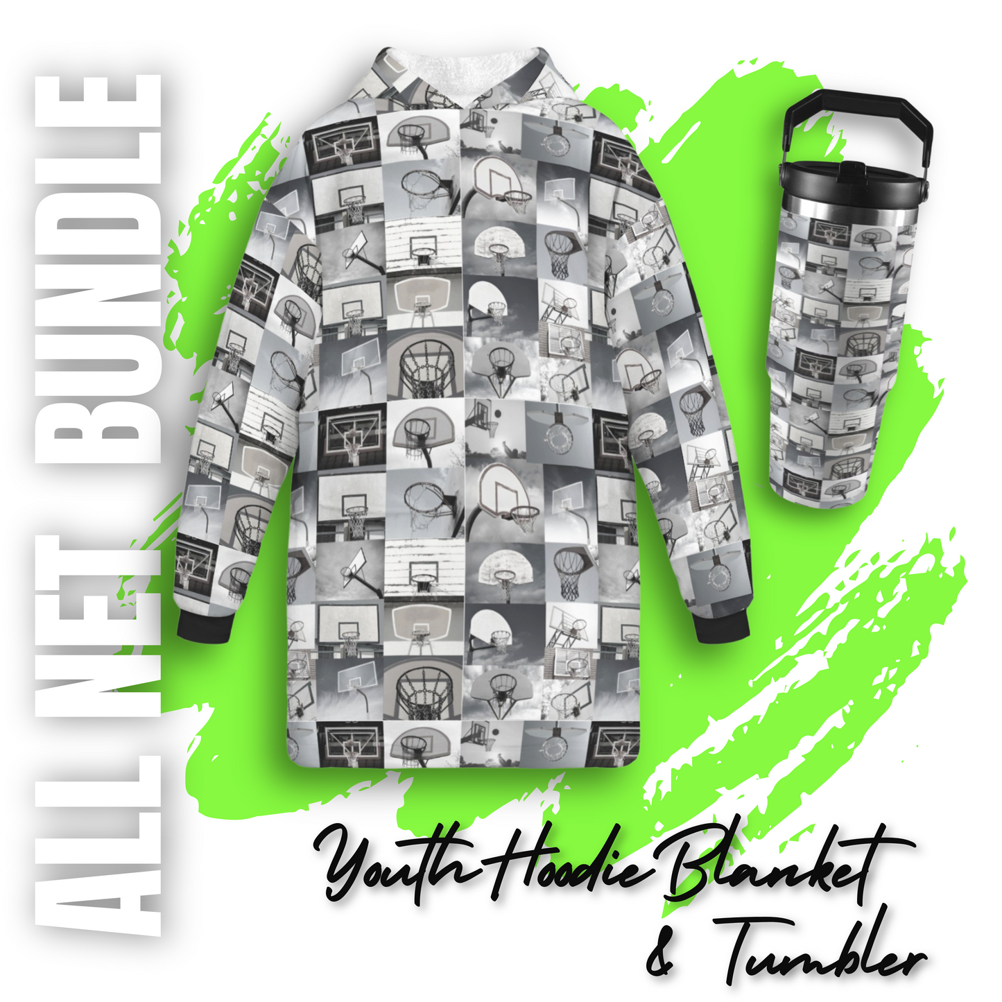 Hoodie Blanket Youth - All Net